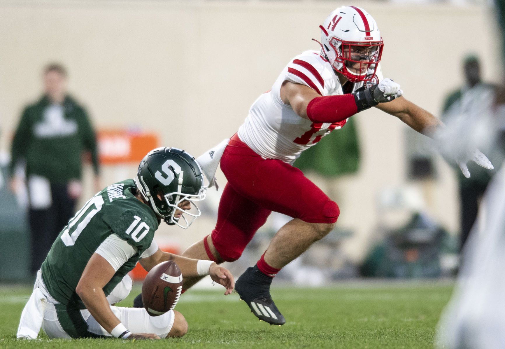 Nebraska vs. Michigan State, 9.25